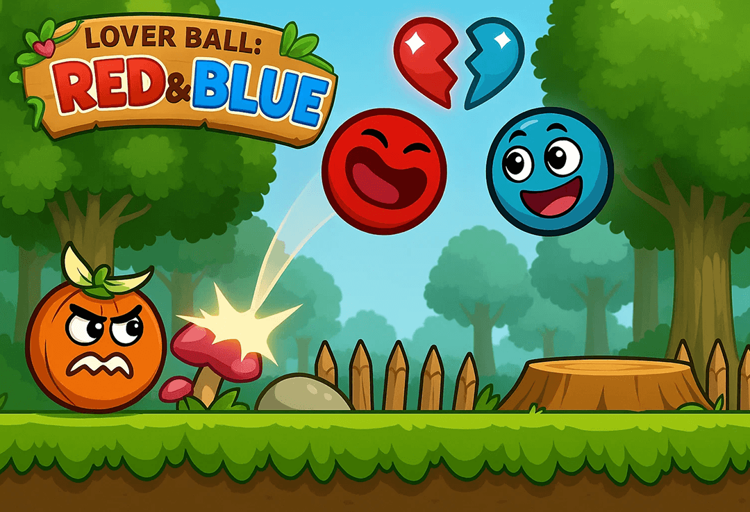 Red And Blue Ball