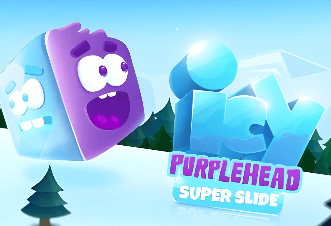 Ice Purple Head Super Slide