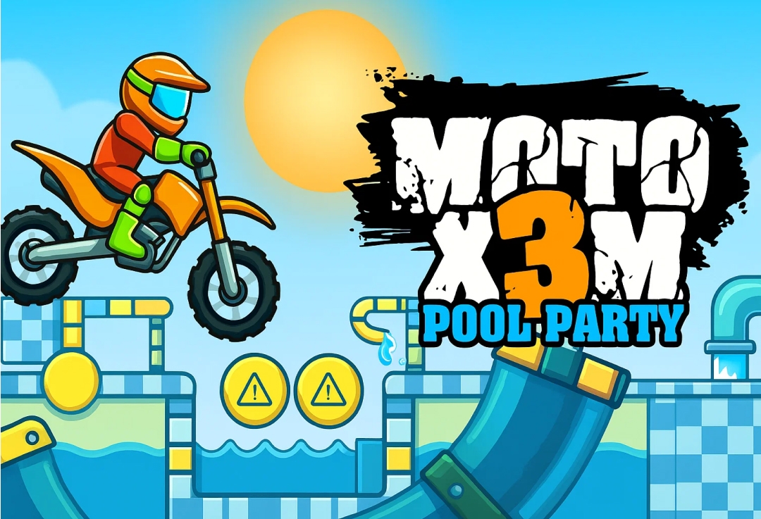 Moto X3M Pool Party