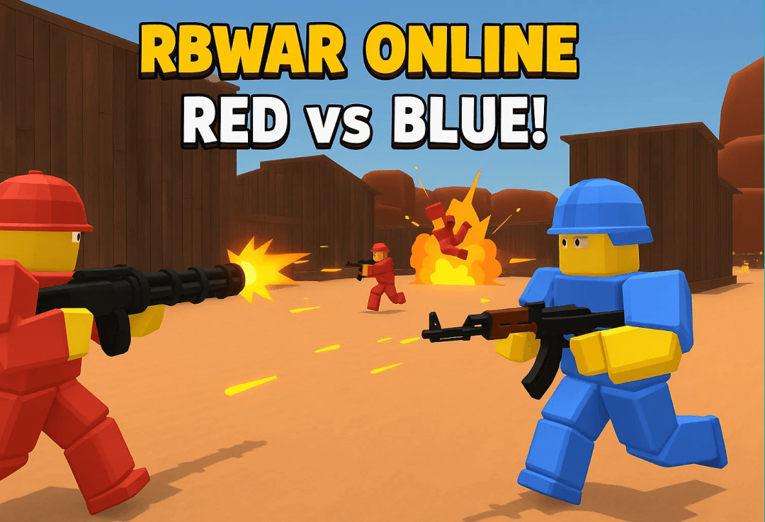 RBWAR Online: Red vs Blue!