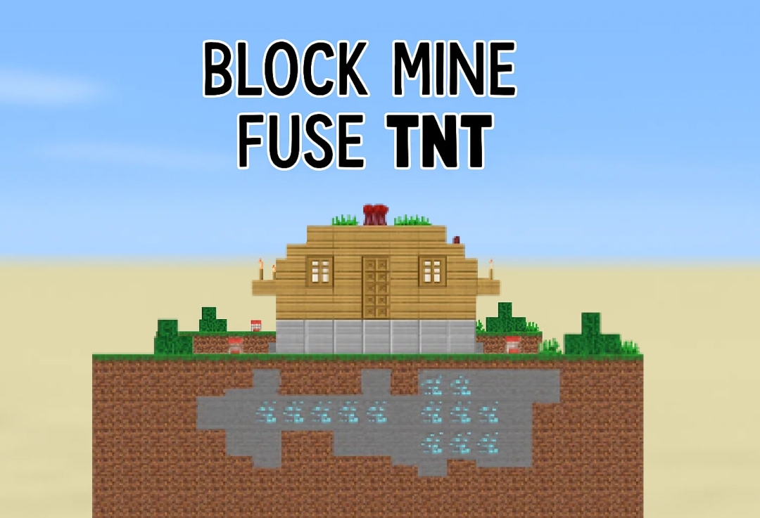 Block Mine Fuse Tnt